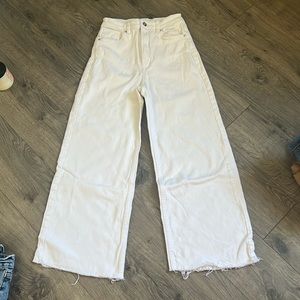 H&M wide leg jeans
